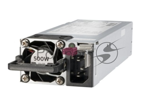 Блок питания серверный HPE 500W Flex Slot Platinum Hot Plug Low Halogen Power Supply Kit с горячей заменой