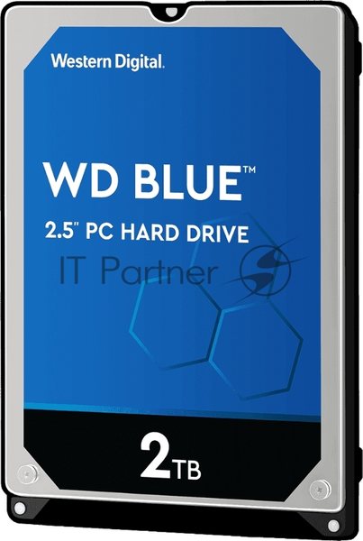 Жесткий диск Western DigitalBlue WD20SPZX 2ТБ 2,5" 5400RPM 128MB (SATA-III) Mobile