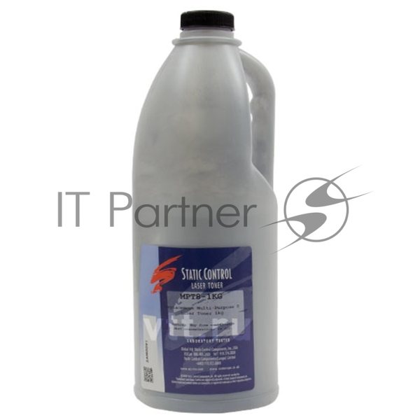 Тонер Static Control для HP LJ PM401/P2055/P3005/P3015, Bk, 1 кг, флакон