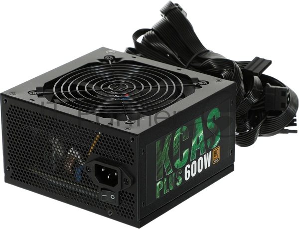 Блок питания Aerocool/Formula KCAS PLUS 600W, 600Вт, 80 PLUS Bronze, 120мм, черный