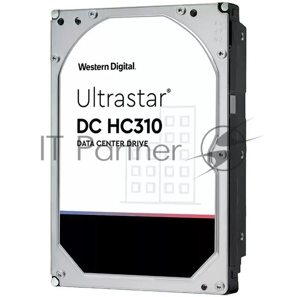 Жесткий диск Western Digital HGST SAS 3.0 6Tb 0B36047 HUS726T6TAL5204 Ultrastar 7K6 (7200rpm) 256Mb 3.5"