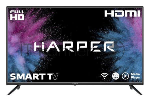 Телевизор Harper 40" 40F660TS черный LED FHD 60Hz Android TV