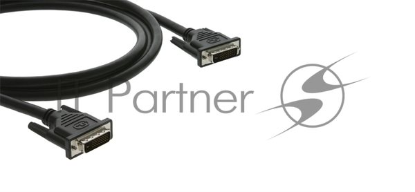 Кабель Kramer C-DM/DM-6 DVI-D Dual link (Вилка - Вилка), 1,8 м