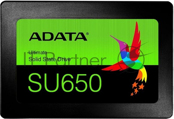 Накопитель SSD ADATA SU650, 240Gb, SATA III, 2.5", R/W 520/450