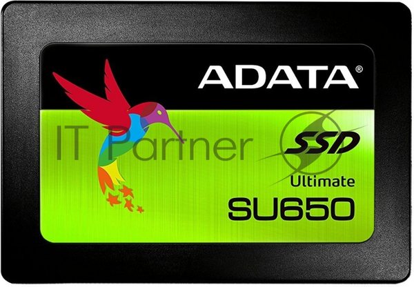 Накопитель SSD ADATA SU650, 480Gb, SATA III, 2.5", R/W 520/450