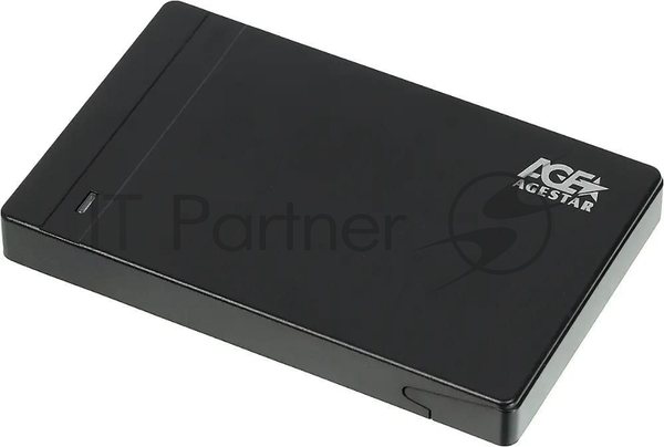 Внешний корпус для HDD AgeStar 3UB2P3 SATA III пластик черный 2.5"