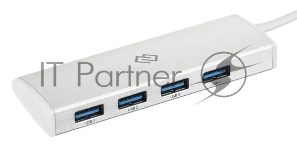 USB-концентратор Digma HUB-4U3.0-UC-S, USB-C, USB 3.0 4 порта, USB