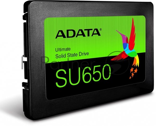 Накопитель SSD ADATA SU650, 960Gb, SATA III, 2.5", R/W 520/450
