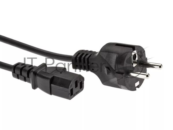 Кабель компьютер - розетка 3 м 220V (Европейский стандарт) VCOM/TELECOM