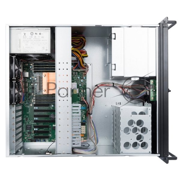 Компьютерный корпус InWin IW-R400-01N/USB3.0*2/Rear fan 8025мм 4200RPM*2/Front fan 8025мм 4200RPM*2/Front door/Air filter for front door/SK35-02