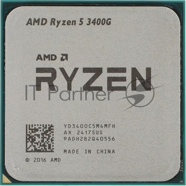 Процессор AMD Ryzen 5 3400G Soc-AM4 3.7GHz OEM