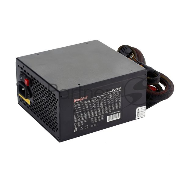 Блок питания ExeGate EVO800 (EX280441RUS), 800Вт, 120мм, модульный, черный