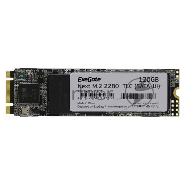 Накопитель SSD ExeGate EX280467RUS A2000MNext 120 Gb M.2 2280 3D TLC (SATA-III)