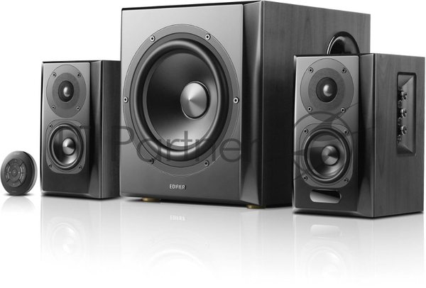 Колонки Edifier S351DB Black 2.1,150W RMS, дерево, Bluetooth aptX