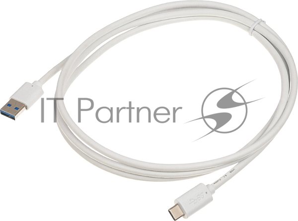 Кабель Buro BHP USB-TPC-1.8W USB 3.0 A(m) USB Type-C (m) 1.8м белый