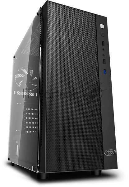 Компьютерный корпус Deepcool MATREXX 55 MESH без БП, большое боковое окно, черный, ATX