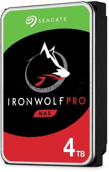 Жесткий диск Seagate Original SATA-III 4Tb ST4000NE001 NAS Ironwolf Pro (7200rpm) 256Mb 3.5"