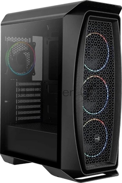 Компьютерный корпус Aerocool/Formula Aero One Eclipse-G-BK-v1 черный без БП ATX 4x120мм 2xUSB 3.0 audio