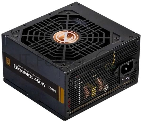 Блок питания Zalman ZM650-GVII Retail, 650Вт, 80 PLUS Bronze, 120мм, черный