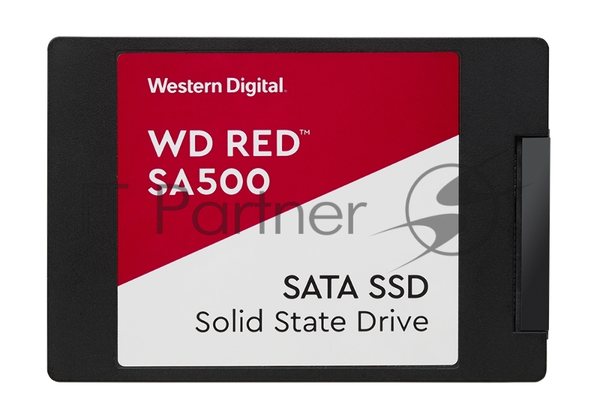 Накопитель SSD WD Red SA500 WDS500G1R0A, 500Gb, SATA III, 2.5", R/W 560/530