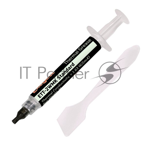 Термопаста ExeGate ETТ-2WMK Standard, шприц, 3г