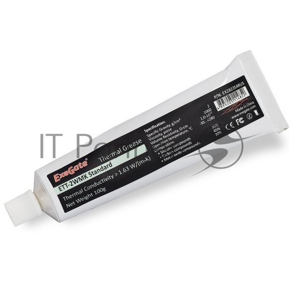 Термопаста ExeGate ETТ-2WMK Standard, тюбик, 100г