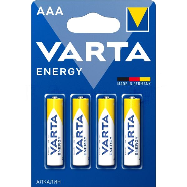 Батарейки VARTA ENERGY AAA бл. 4 (рус.)