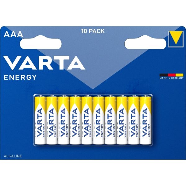 Батарейки VARTA ENERGY AAА бл. 10