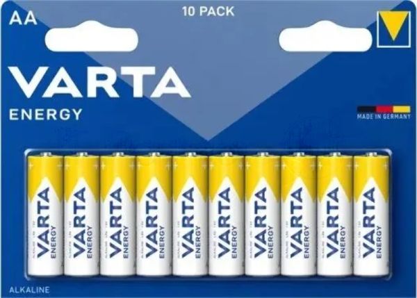 Батарейки VARTA ENERGY AA бл. 10
