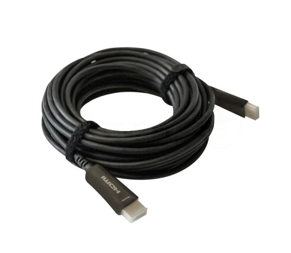 Кабель аудио-видео Digma HDMI 2.0 AOC HDMI (m)/HDMI (m) 30м. позолоченные контакты черный