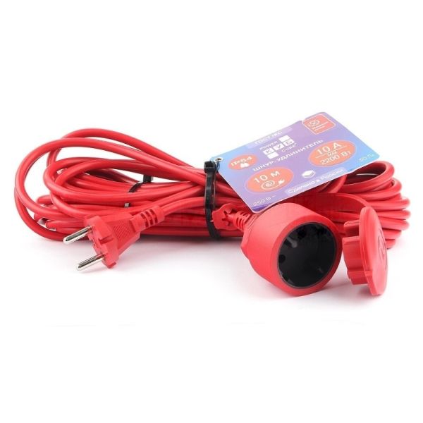 Удлинитель Power Cube PC-2-B-10(IP), 10А, 10 м, IP54