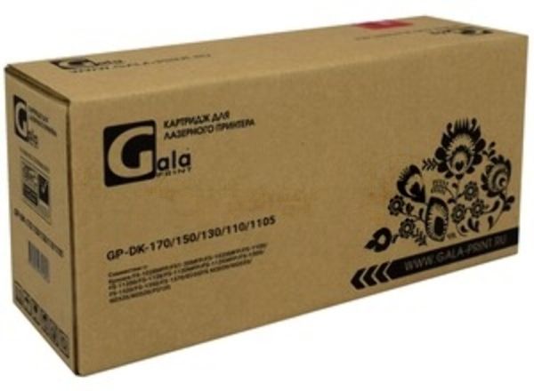 Драм-картридж GalaPrint GP-DK-170/DK-150/DK-130/DK-110/DK-1105 для принтеров Kyocera FS-1028MFP/FS-1030MFP/FS-1035MFP/FS-1100/FS-1120D/FS-1128/FS-1130MFP/FS-1135MFP/FS-1300/FS-1320/FS-1350/FS-1370/ECOSYS M2030/M2035/M2535/M3530/P2135 Drum 100000 копий