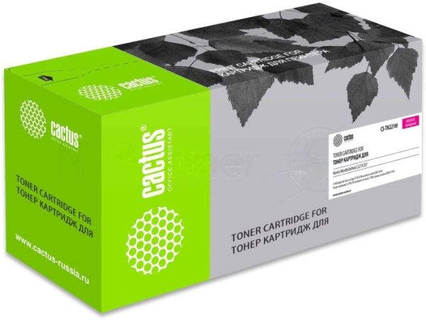 Картридж лазерный Cactus CS-TN221M пурпурный (21000 стр.) для Konica Minolta bizhub C227/C287