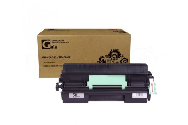 Картридж GalaPrint GP-408060 (SP400HE) черный (10000 стр.) для Ricoh Aficio SP400/SP450