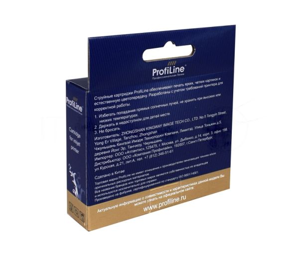Картридж струйный ProfiLine PL-T1303 для принтеров Epson Stylus SX525WD/SX535WD/SX620/Office B42WD/BX525/BX535/BX625FWD/BX635FWD/BX925/BX935/WorkForce 525/630/3010/3520DWF/3530/3540/7015/7515/7525 с чернилами Magenta 10,1 мл