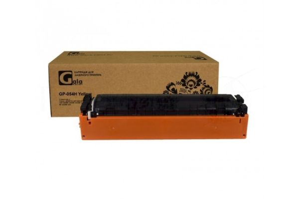 Картридж лазерный GalaPrint GP-054H Y желтый (2300 стр) для Canon i-SENSYS LBP-620/LBP-621/LBP-623/LBP-640/MF-640/MF-641/MF-642/MF-643/MF-644/MF-645