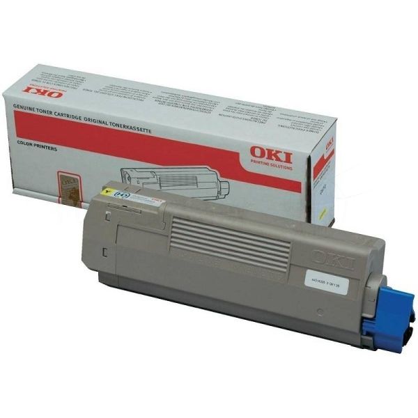 Картридж лазерный Oki C610 6K (yellow)