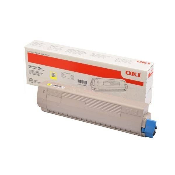 Картридж лазерный Oki C823 7К (yellow)