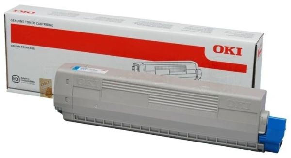 Картридж лазерный Oki C822 7.3К (голубой)