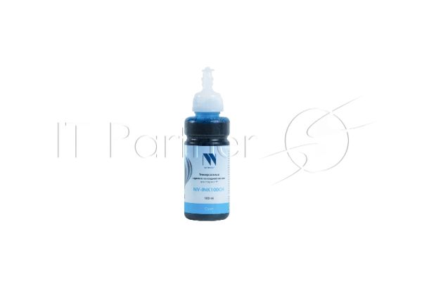 Чернила NVPrint NV-INK100 Cyan универсальные на водной основе для аппаратов HP (100 мл) (Китай)