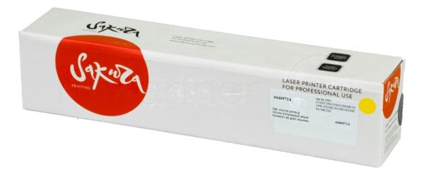 Картридж Sakura 44469714 для OKI C310/C330/C510/C530/MC351/MC352/MC361/MC362/MC561/MC562, желтый, 2000 к.