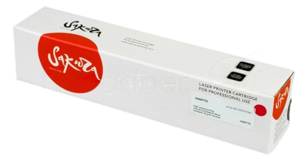 Картридж Sakura 44469753 для OKI C510/530/MC561, пурпурный, 5000 к.