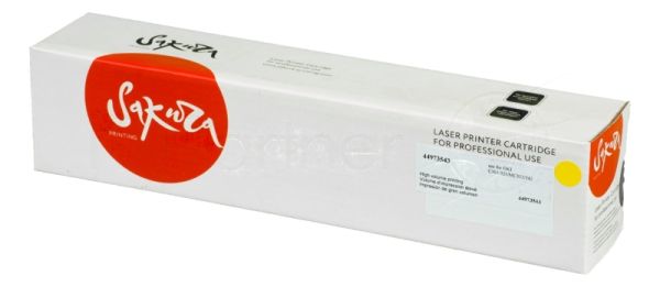 Картридж Sakura 44973543 для OKI C301/321/MC332/342, синий, 1500 к.