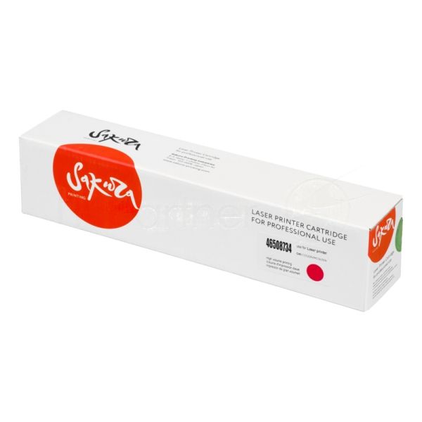Картридж Sakura 46508734 для OKI C332/MC363, пурпурный, 3 000 к.
