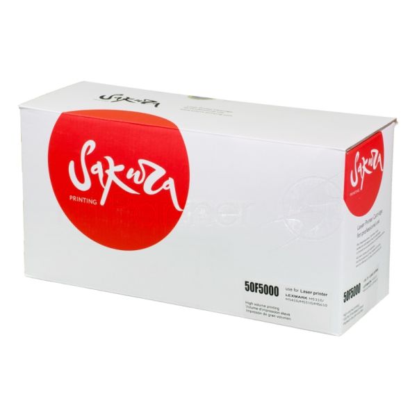 Картридж Sakura 50F5000 для Lexmark MS310/410/510/610, черный, 1 500 к.