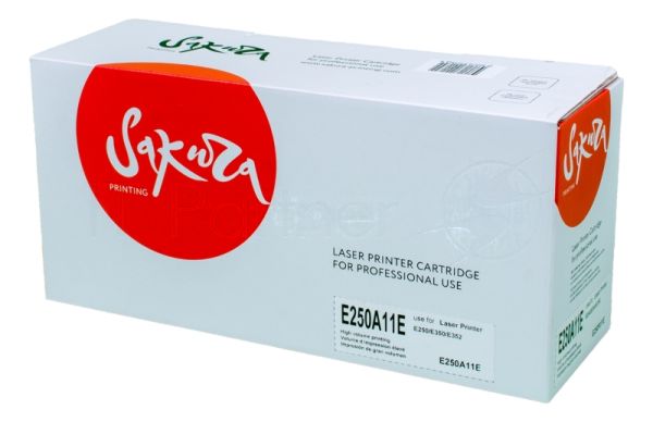 Картридж лазерный Sakura E250A11E для Lexmark E250/E350/E352, черный, 3500 к.
