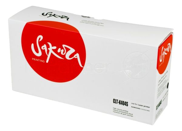 Картридж лазерный Sakura CLTK404S для Samsung SL-C430/SL-C480, черный, 1500 к.