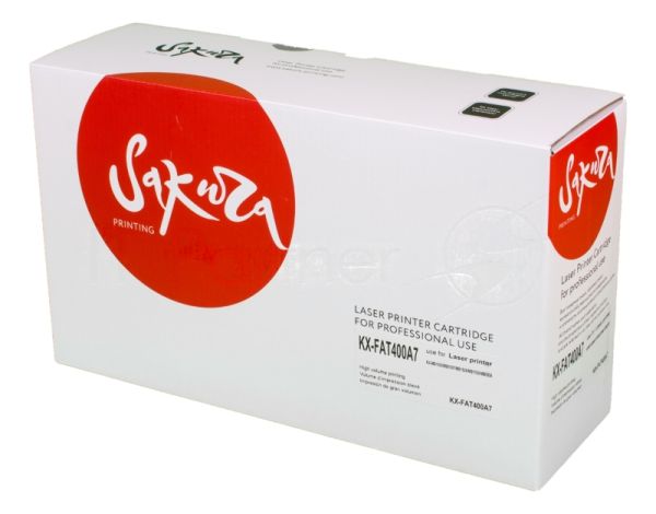 Картридж Sakura KXFAT400A7 для Panasonic KX-MB1500RU, KX-MB1520RU, KX-MB1530RU, KX-MB1536RU, черный, 1800 к.