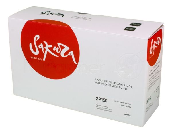 Картридж Sakura SP150HE для Ricoh SP 150/150SU SP150LE, черный, 1500 к.
