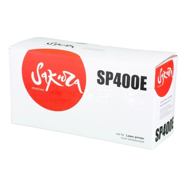 Картридж Sakura SP400E для Ricoh SP400DN/SP450DN, черный, 5 000 к.